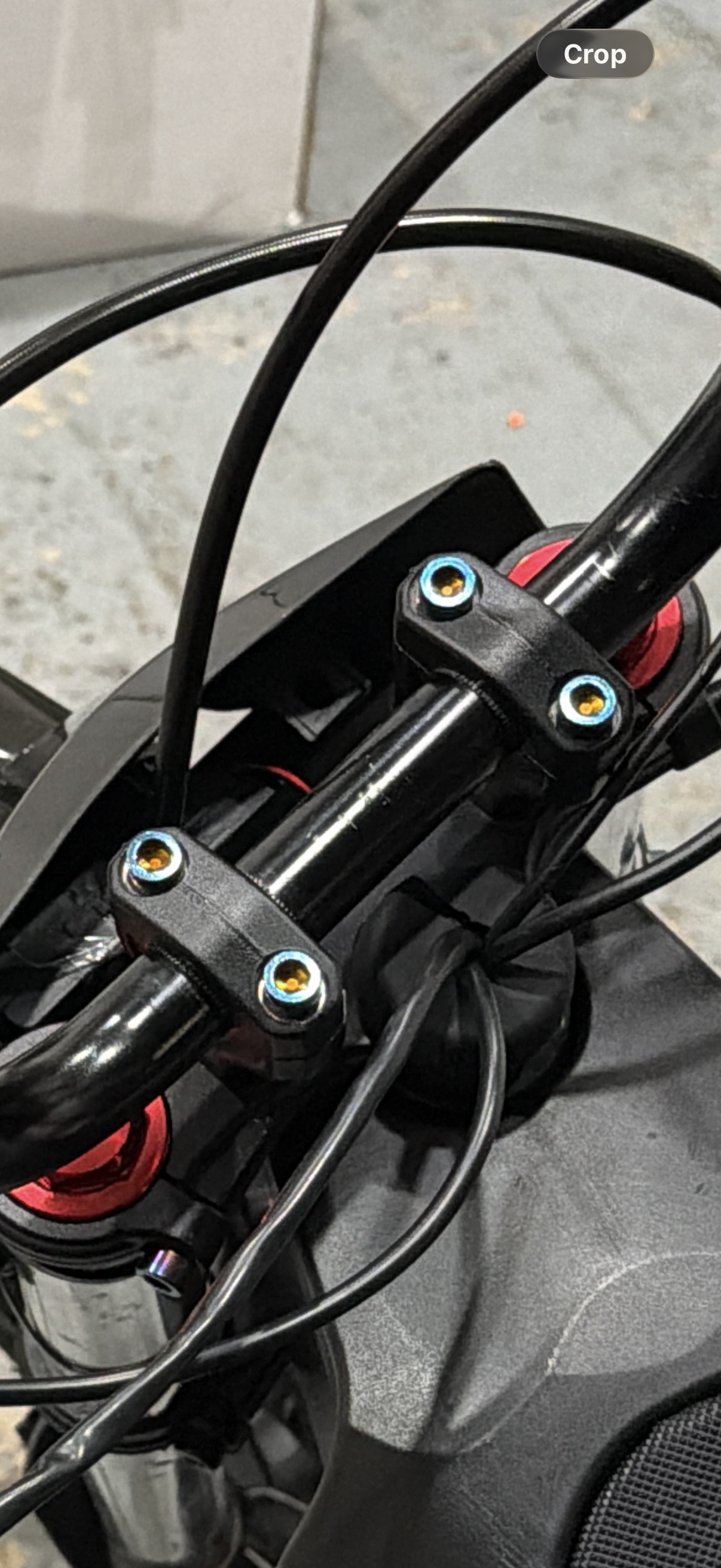 LM-TB Titanium Handlebar Mount / Triple Clamp Bolts (Tuttio / Yozma)